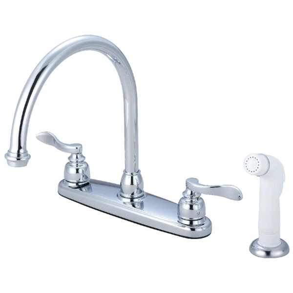 KB8791NFL NuWave French Centerset Kitchen Faucet, Polished Chrome